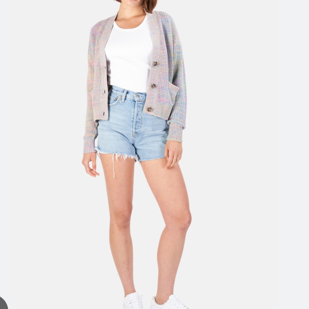 Re/done 90s oversized crop Sweater